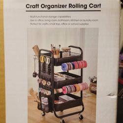 Brand New Craft City Rolling Carts
