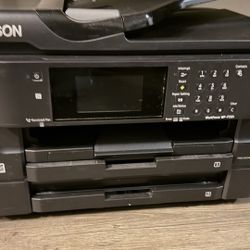 Epson Color Inject Printer WorkForce WF-7720 Letter & 11”x17” Paper