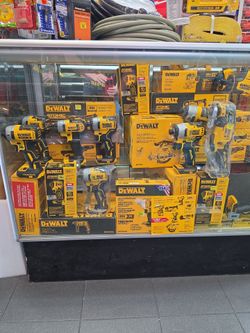 20v DeWalt XR 3/8"&1/2" electric ratchet, each, TOOL only, New, Financing Available