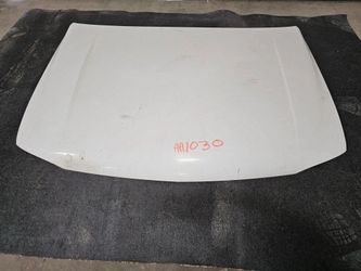 White Truck Hood Panel OEM Used gmc sierra Chevy