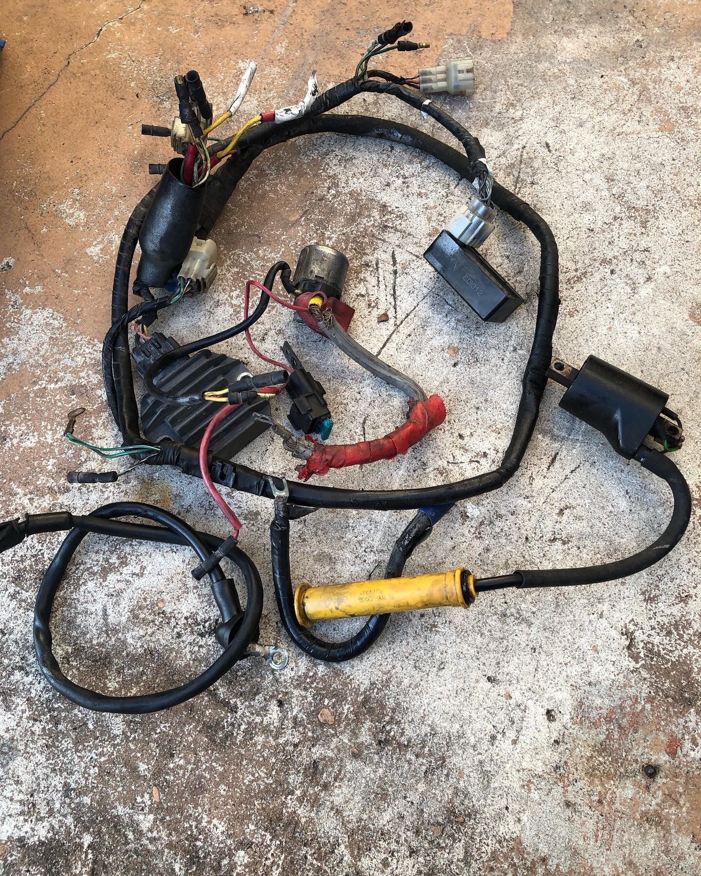 Honda trx 400ex Wiring Harness,CDI BOX,RECTIFIER AND IGNITION COIL