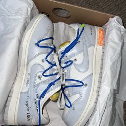 Nike Dunk X Off white Lot 10 Size 11