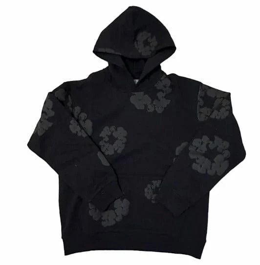 Black Denim Hoodie