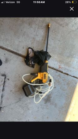 Dewalt pressure washer