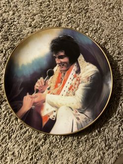 Elvis Presley Collectible Plate
