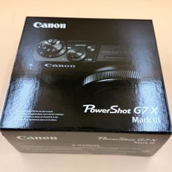 G7 X Mark III