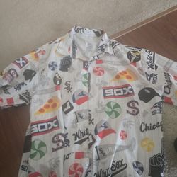 CHICAGO WHITE SOX HAWAIIAN SHIRT XL NEW