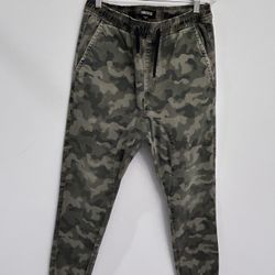 ZANEROBE Sureshot Jogger Pant in Dark Camo Size 32
