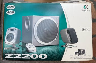 Logitech Z-2200 THX 2.1 Wired Computer Speakers System