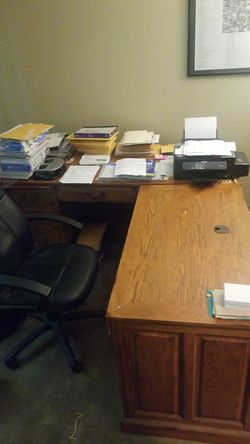 Large Wood desk