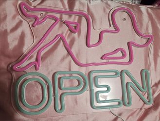 Sexy Lady OPEN Neon LED Sign