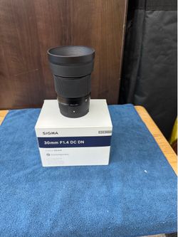Sigma 30mm f/1.4 DC DN Contemporary - Sony E Fit