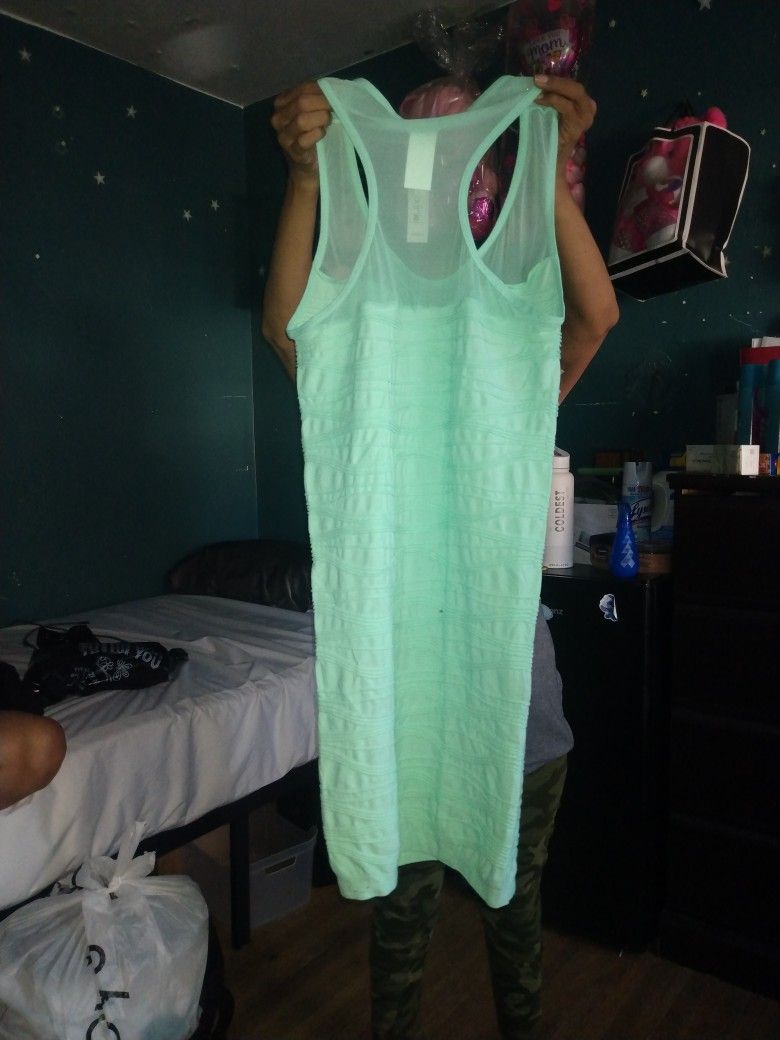 Green Dress One Size