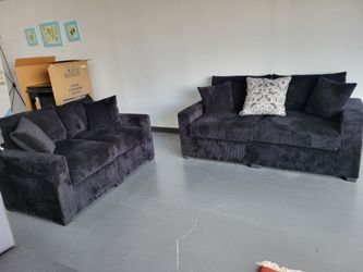 Nuevo Juego De Sala De 2 🛋piezas pagó inicial es de 54 no se necesita crédito 💳