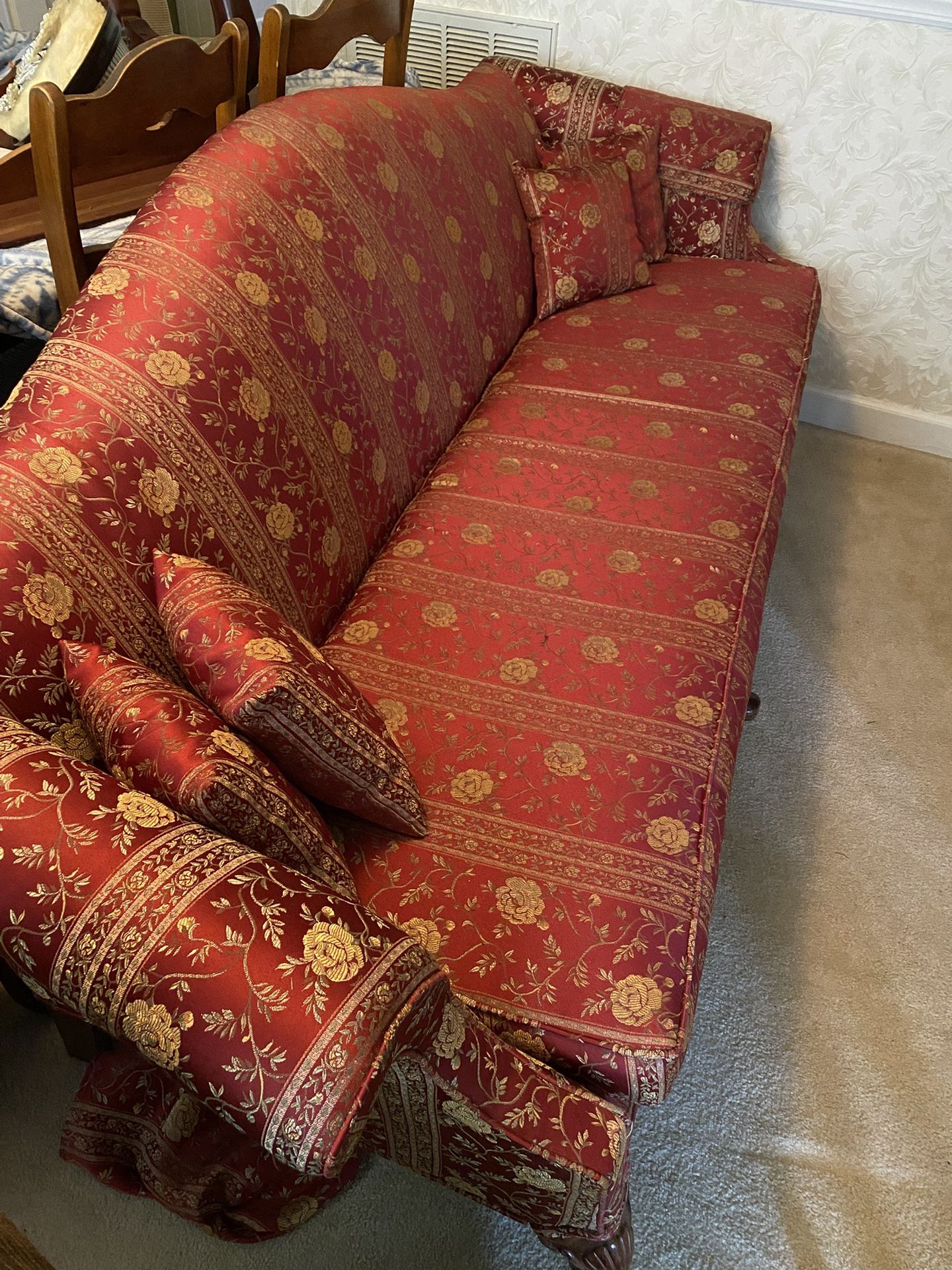 Upholstery Covered Couch