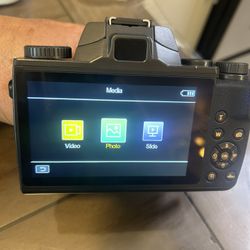 Camera touch screen