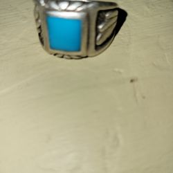 HUGE PRICE DROP  $$$$$.  Sterling s Turquoise Native Ring Sterling Silver 