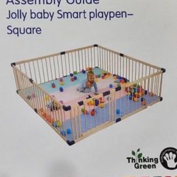 CARE WITH MOMMY’S HEART Wooden Playpen BRAND NEW! PICK UP IN CORNELIUS