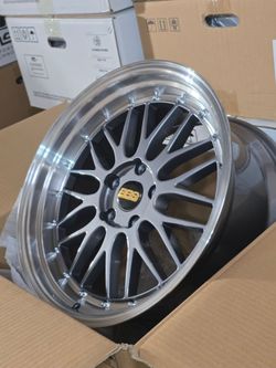 18x8.0/18x9.0 NEW STAGGERED BBS LM WHEELS/RIMS. VORS VR8. 5X114.3