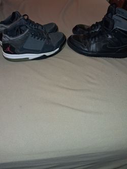 Two Pairs of Jordan and Nike Sneakers