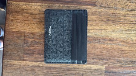 Michael Kors slim black wallet