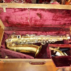 Vintage Saxophone From The '40s