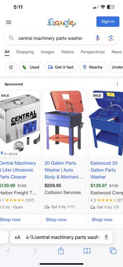 Parts Cleaner