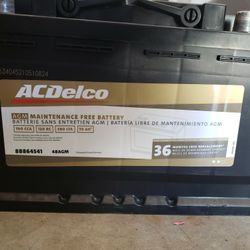 Brand New Car Battery  $100