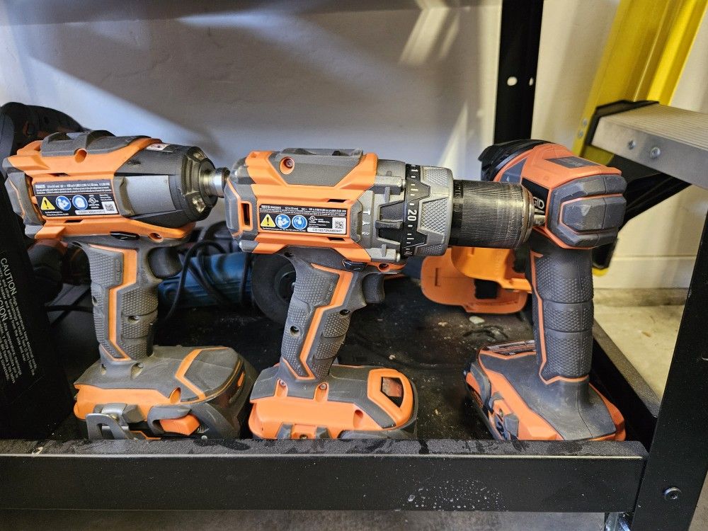 Rigid Power Tool Set