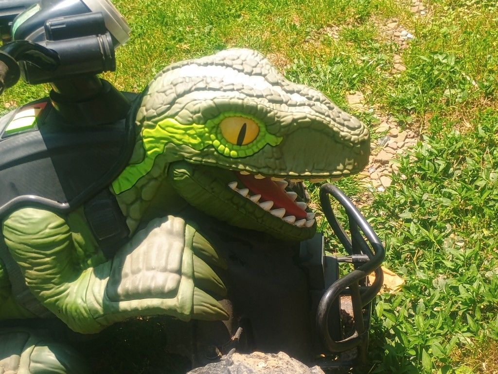 12 volt power Wheels Jurassic Park Dinosaur