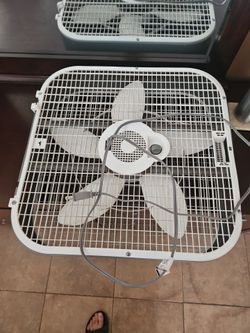 20-Inch Lasko 3-Speed Box Fan – White