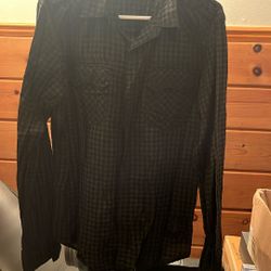 Small Affliction Button Up T Shirt 