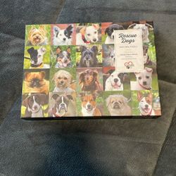 Puzzle 1000 Piece Rescue Dog All Pieces There Porch Pickup