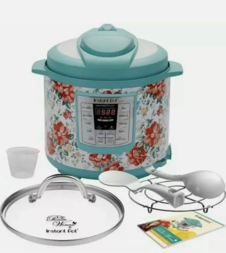 Pioneer Woman Instant Pot Vintage Floral Quart in Multi Use