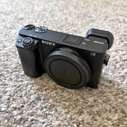 Sony A6400 Camera Bundle + 55-210mm Lens, 4 Batteries, Peak Design Straps & Accessories