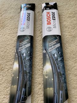 22” Fits Most Cars with U-HOOK STYLE 1 PAIR BOSCH MicroEDGE Blade SILVERADO / TAHOE / SUBURBAN