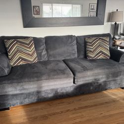 Large Navy Blue Couch