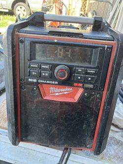 M18  Radio Little Faded But Worth $ 75 Tools