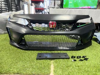 22 -26 civic Type R Style Front Bumper Cover Complete new in stock fit all models