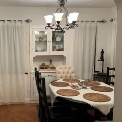 Pier 1 Wood Dining Table 