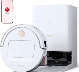NEW! In the box! Never used!  Yeedi M14 Plus Robot Vacuum and Mop with All-in-One Station, 18000Pa, OZMO Roller Instant Self-Washing Mopping, 167℉ Hot