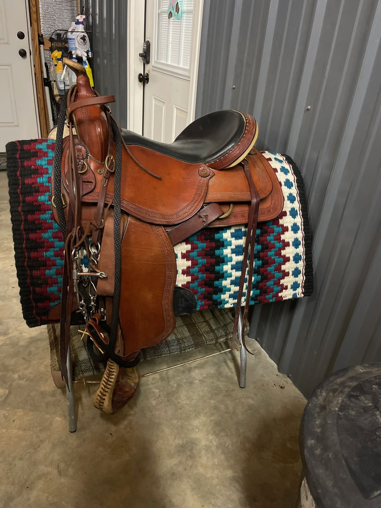 ๐ค Circle M Western Saddle โ 16โ Seat ๐ค