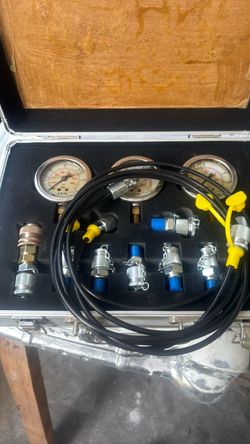 Hydraulic pressure test kit