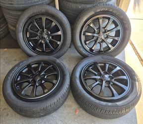 OEM Mitsubishi Rims and Tires 16inch 5x114.3