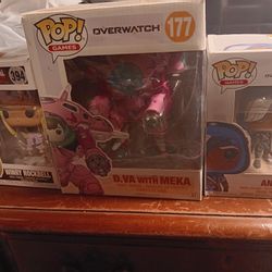 DVA with Meka, Ana, Winry POP figures