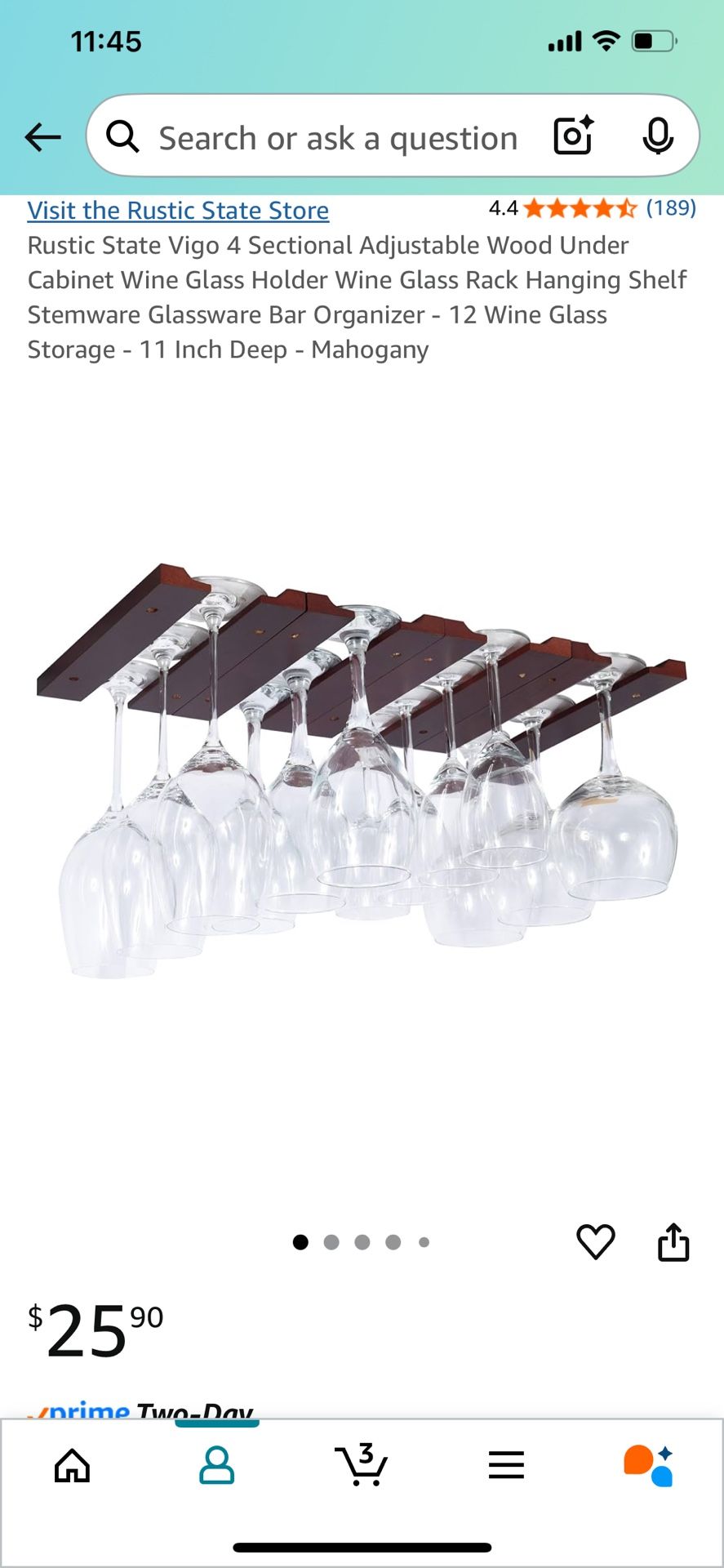 Wine Glass Rack
