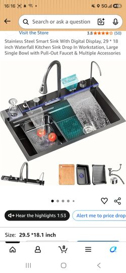 Smart sink