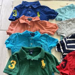 Polo Ralph Lauren boys 5T collard shirt lot Of 4 