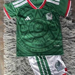 México Kids Soccer Jersey