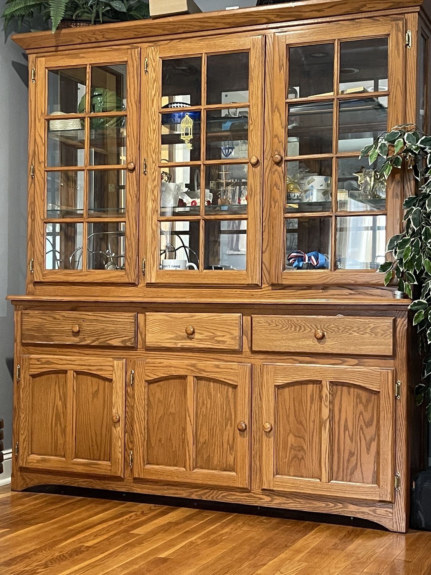 Wooden China Cabinet for Sale in Castleton IN OfferUp